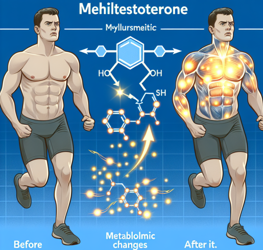 Effects of methyltestosterone on athletes' metabolism