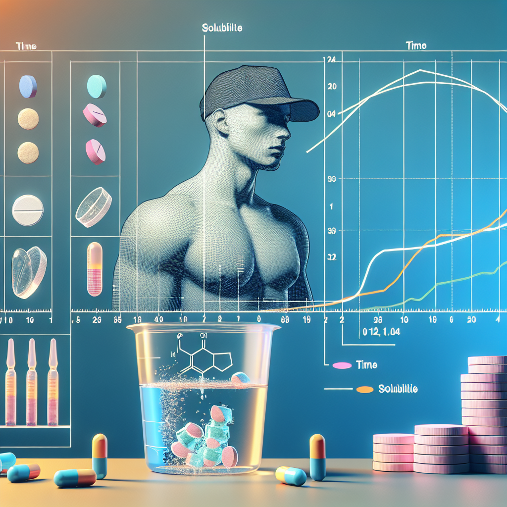 Solubility profile of drostanolone pillole