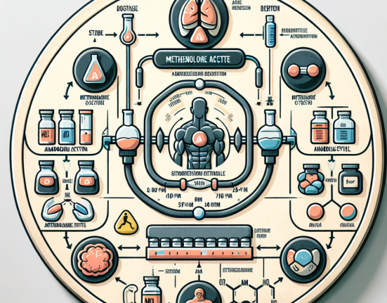 Bridge cycle using acetato di metenolone