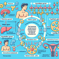 How trestolone suppresses natural testosterone production