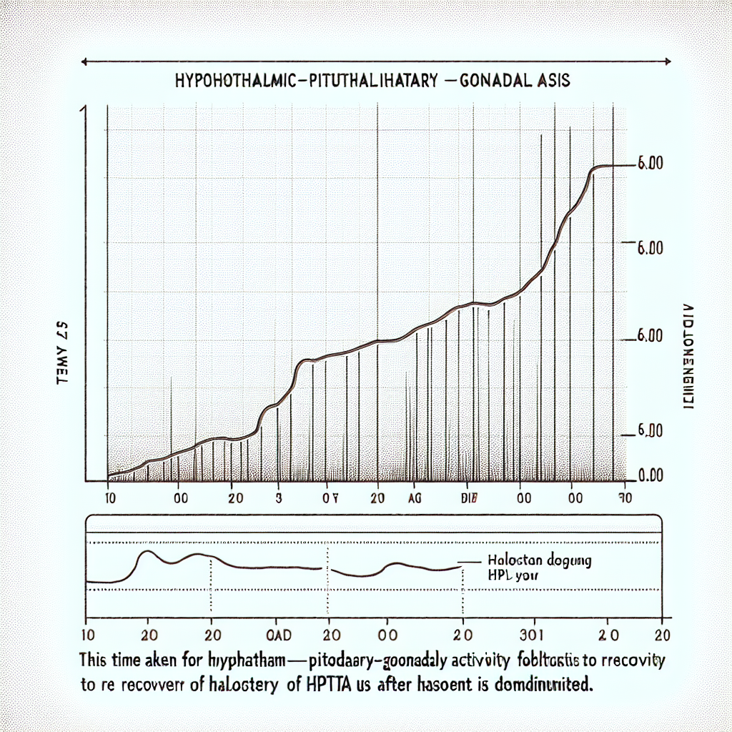 Time to recovery of hpta after halotestin